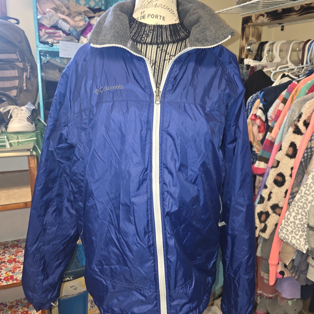 Columbia Blue Jacket with Gray Collar